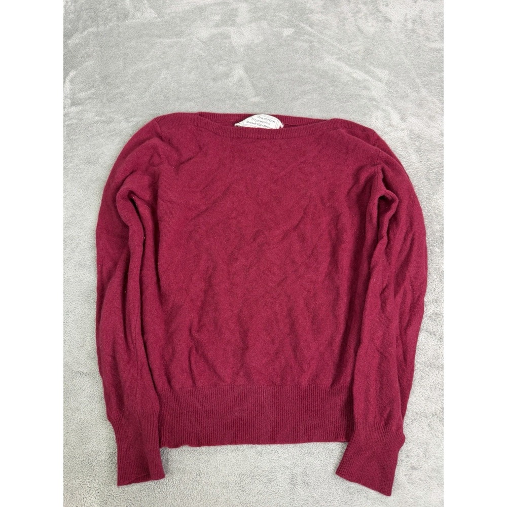 Marshall Field & Company Cashmere Sweater Women's Size Large Red